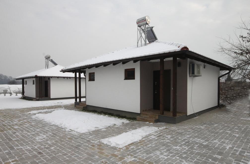 Konak Nestor Bungalows Skopje Esterno foto